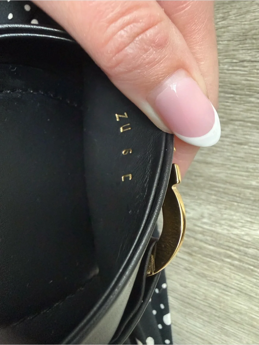 Ferragamo Black Gancini Flat Sandals | Size 6 / 36
